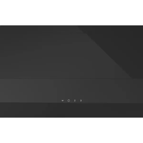 Beko Hota incorporabila decorativa Beko BHCA69642BH, Putere de absorbtie 600 mc/h, Design inclinat, Afisaj electronic, Iluminare LED , Auto Shut Down, Touch Control, 59.6 cm, Negru