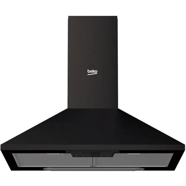 Beko Hota incorporabila decorativa Beko HCP61310B, Putere de absorbtie 395 mc/h, 60 cm, Negru
