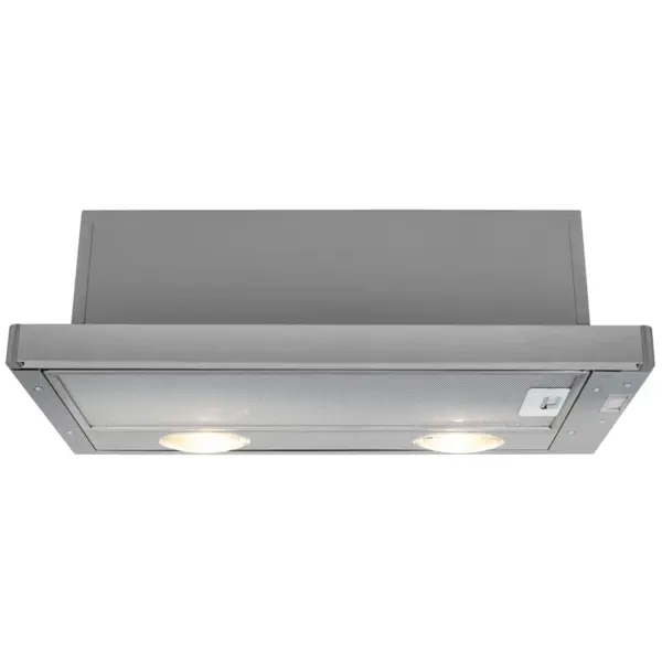 Beko Hota incorporabila telescopica Beko HNT61210X, 60 cm, putere absorbtie 310 mc-h, 1 motor, Inox