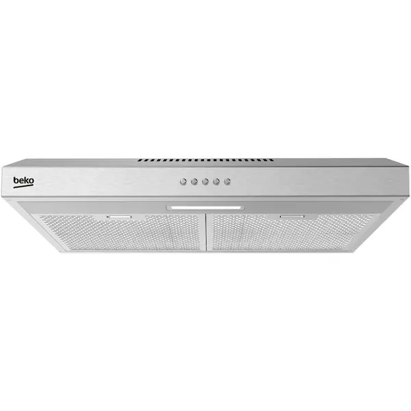Beko Hota traditionala Beko HNS61222NAX, 201 mc/h, 3 trepte de viteza, Argintiu