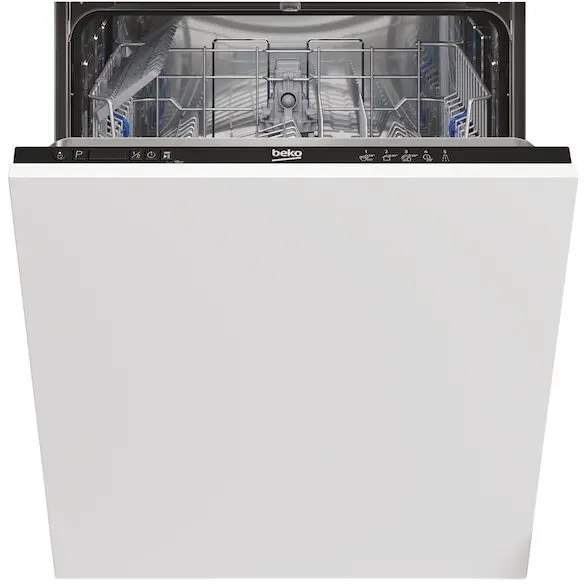 Beko Masina de spalat vase incorporabila BEKO BRI63491, 14 seturi, 5 programe, 60 cm, Clasa D, alb