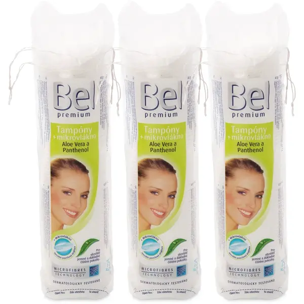 Bel Premium dischete demachiante cu aloe vera 3x75 buc