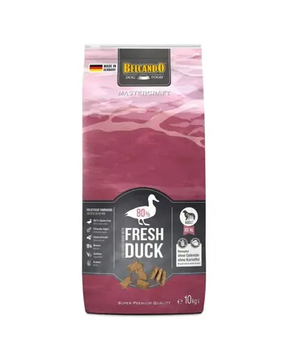 BELCANDO Mastercraft Fresh duck Hrana uscata pentru caini adulti activi, cu rata 10 kg