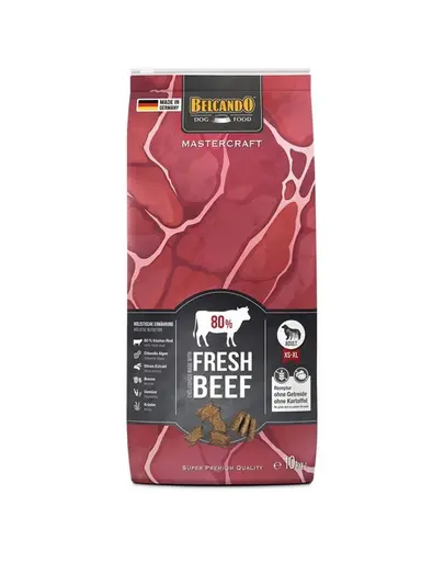 BELCANDO Mastercraft Fresh Hrana uscata pentru caini adulti, cu vita 10 kg