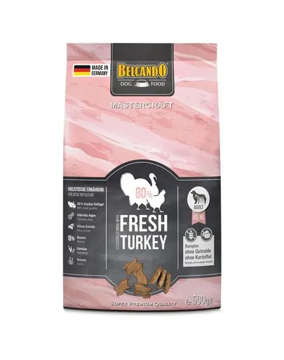 BELCANDO Mastercraft Fresh turkey Rață proaspătă 500 g