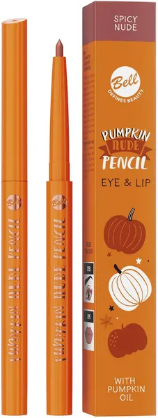 Bell Creion de ochi și buze cu extract de dovleac Pumpkin Nude, 0.25 g