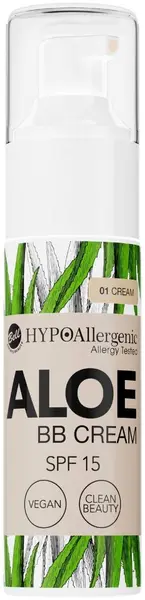 Bell HYPOAllergenic BB cremă de față cu aloe vera, SPF15, 01 Cream, 20 g
