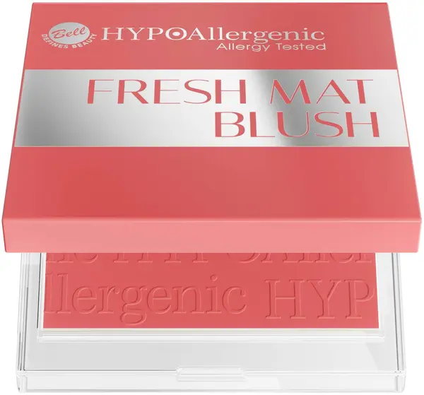Bell HYPOAllergenic Fard de obraz Fresh Mat, 02 Camelia, 4.7 g