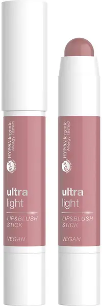 Bell HYPOAllergenic Fard stick pentru față și buze Ultra Light, 01 Misty Blossom, 3.8 g