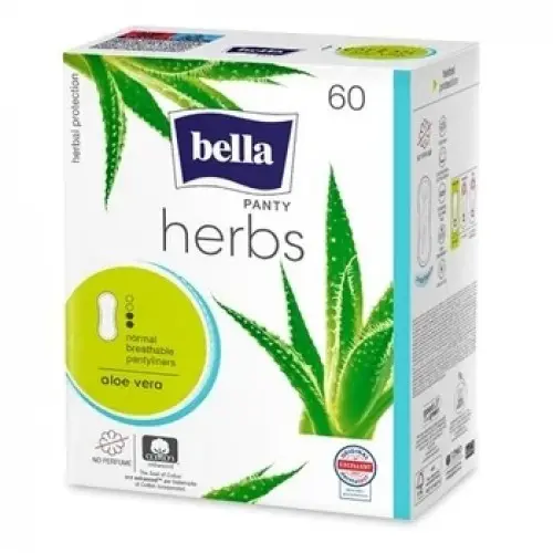 Bella absorbante panty herbs aloe vera x 60 buc. Zephyr Labs