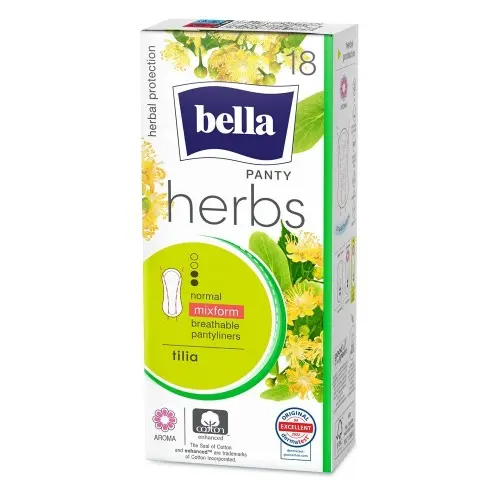 Bella absorbante panty herbs tilia x 18 buc. Zephyr Labs