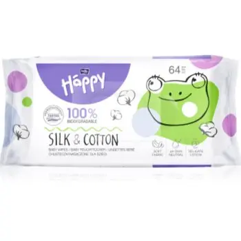 BELLA Baby Happy Silk & Cotton Șervețele umede