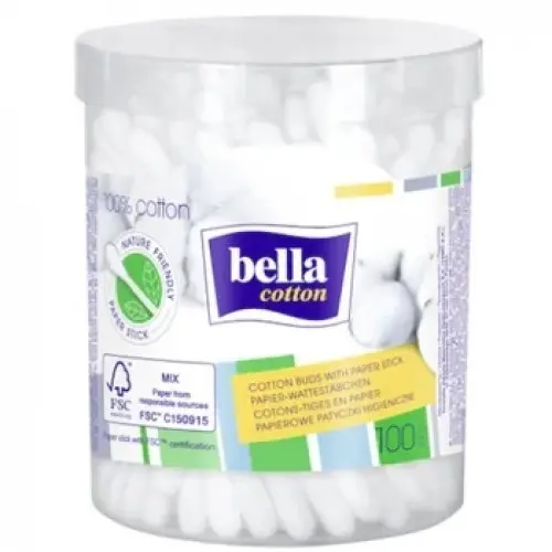 Bella betisoare ORL hartie cut.rotunda x 100 buc. Zephyr Labs