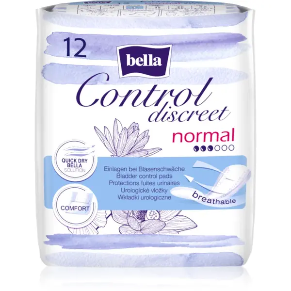 BELLA Control Discreet Normal absorbante pentru incontinență 12 buc