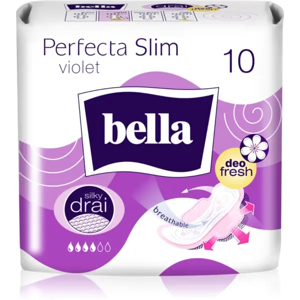 BELLA Perfecta Slim Violet absorbante 10 buc