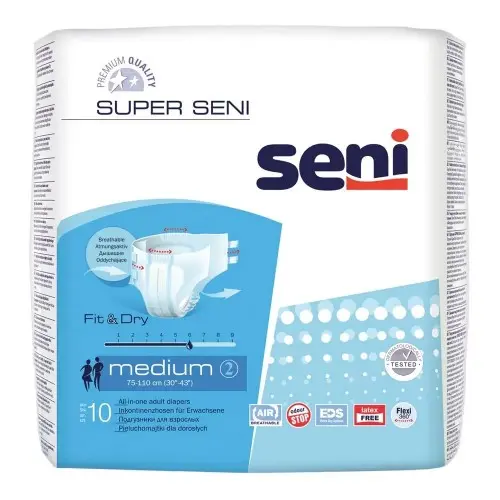 Bella scut. ad. super seni air medium x 10 buc. Zephyr Labs