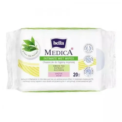 Bella servetele umede pentru igiena intima Medica, 20 buc Zephyr Labs