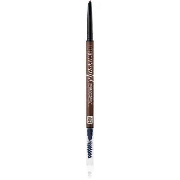 bellaoggi I Brow Sculpt Eyebrows Pencil creion sprâncene precise cu pensula culoare Dark Brown 1 g