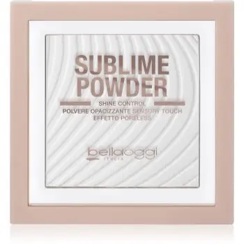 bellaoggi Sublime Powder Shine Control Pudra compacta transparenta pudra compacta transparenta cu efect matifiant
