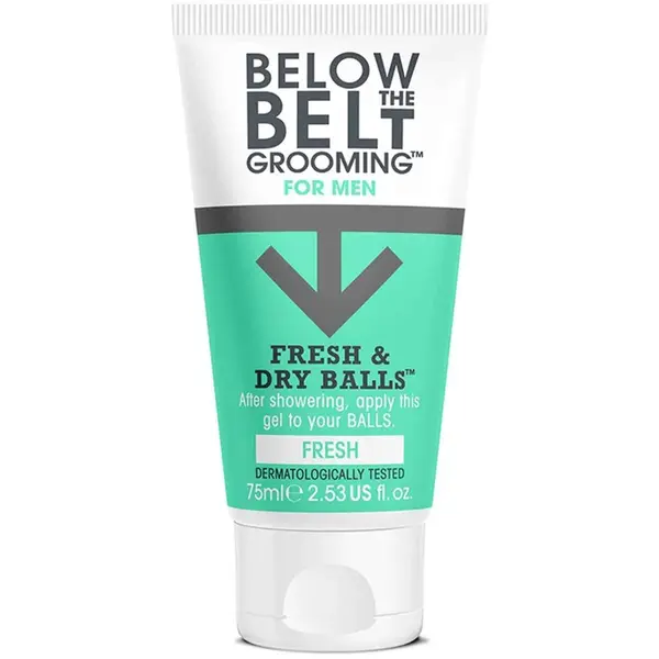 Below the Belt Grooming Below The Belt Fresh & Dry Balls Fresh deodorant pentru partile intime pentru bărbați 75 ml