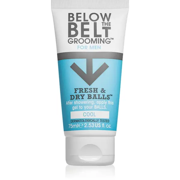 Below the Belt Grooming Cool Intimate Gel gel pentru părțile intime pentru bărbați 75 ml