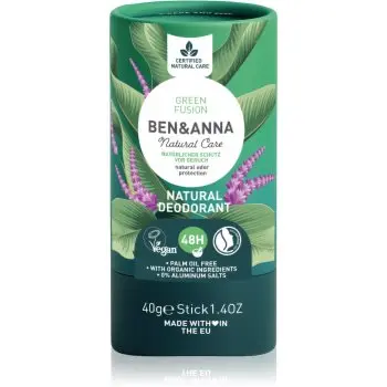 BEN&ANNA Natural Deodorant Green Fusion deodorant stick