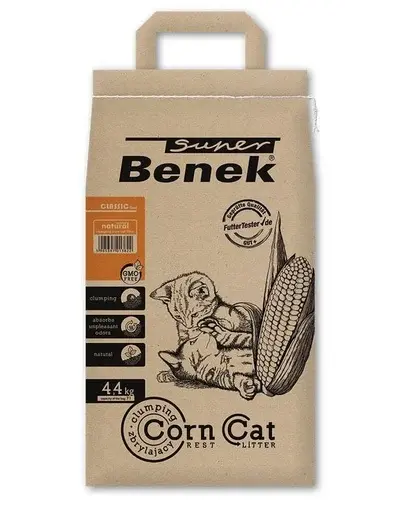 BENEK Super Corn Cat Asternut pentru litiera 7 L