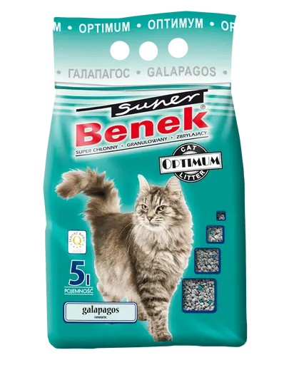 BENEK Super Optimum Galapagos asternut bentonita 5 l x 2 (10 l)