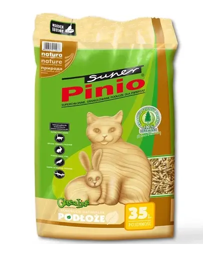 BENEK Super Pinio Peleti pentru litiera 35 L