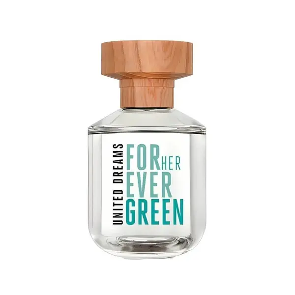Benetton United Dreams Forever Green For Her Eau de Toilette pentru femei EDT Volum 80 ml