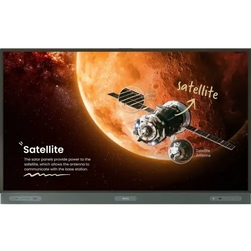 benq Display Interactiv Benq RP04 RP7504, 75 4K UHD, 60Hz 8ms, Android, VGA, HDMI, DP