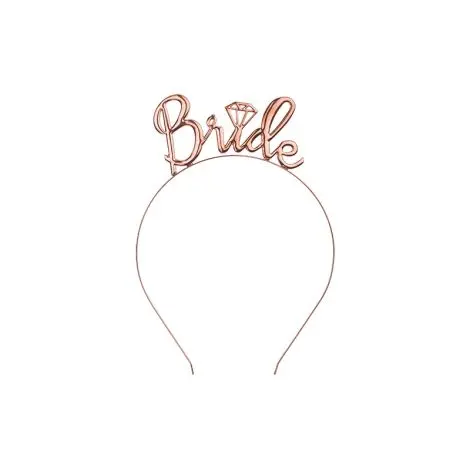 Bentita mireasa rose gold
