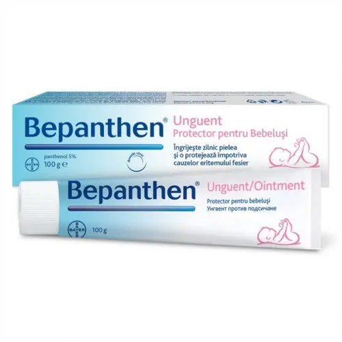 Bepanthen Unguent pentru iritatiile de scutec 5% 100g Zephyr Labs