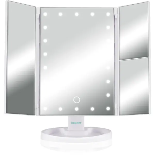 BEPER P302VIS050 oglinda cosmetica cu iluminare LED de fundal 1 buc