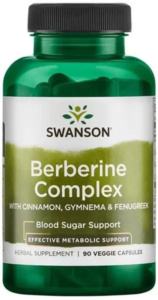 Berberine Complex, 90 capsule vegetale, Swanson