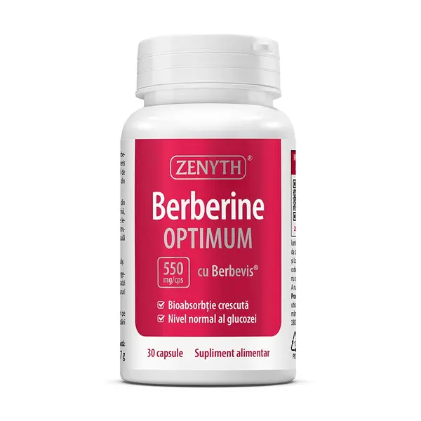 Berberine optimum, 550 mg, Zenyth | 30 capsule