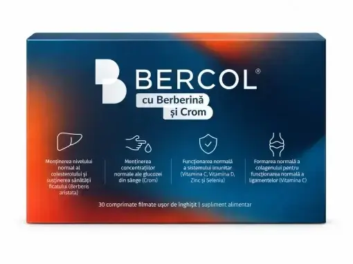 Bercol 30 comprimate filmate