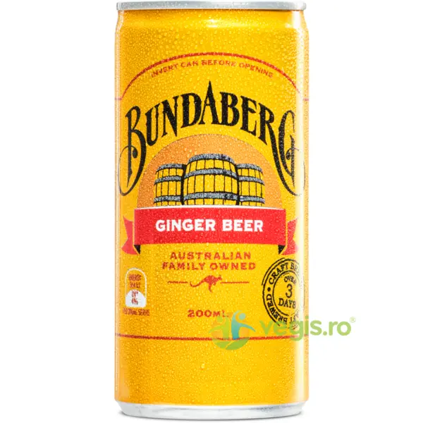 Bere cu Ghimbir fara Alcool Doza 200ml