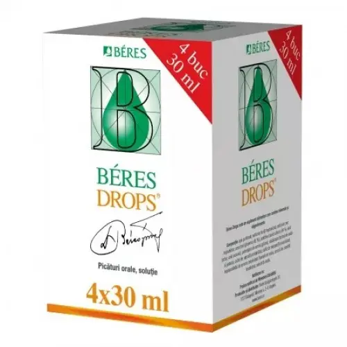 Beres drops 4 flacoane, 30ml picaturi orale Zephyr Labs
