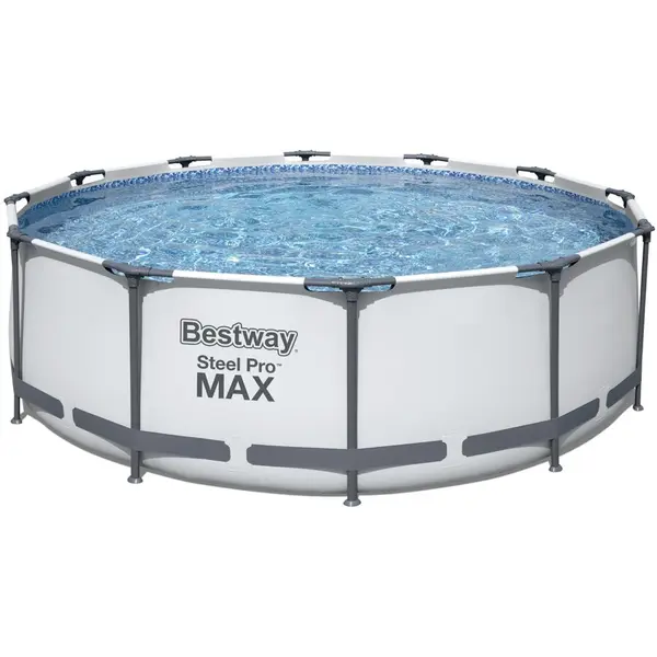 Bestway Piscina Bestway, 366 x 100 cm, cadru metalic, pompa, filtru, scara incluse