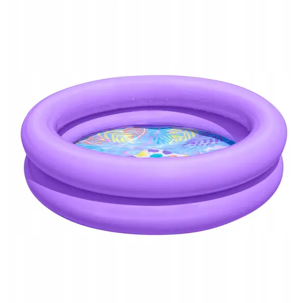 Bestway Piscina gonflabila pentru copii, Bestway 51061F, 2 inele, 61x15cm, 21 litri, violet