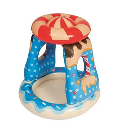 Bestway Piscina gonflabila pentru copii Bestway, Candyville Playtime Pool, 91cm x 91cm x 89cm
