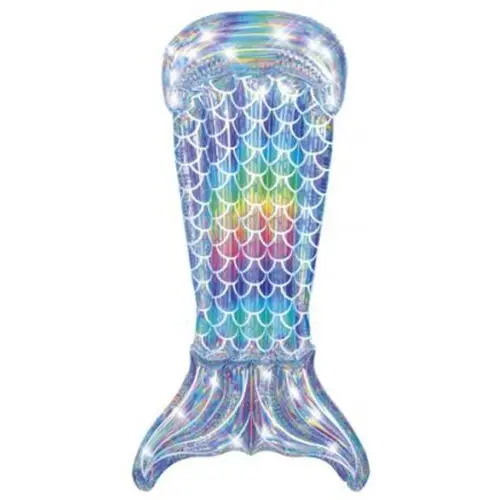 Bestway Saltea gonflabila Bestway, Iridescent Mermaid Tail Lounge, 1.93m x 1.01m