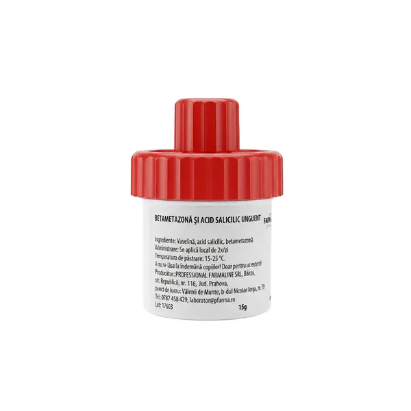 Betametazona si Acid salicilic unguent 15 g