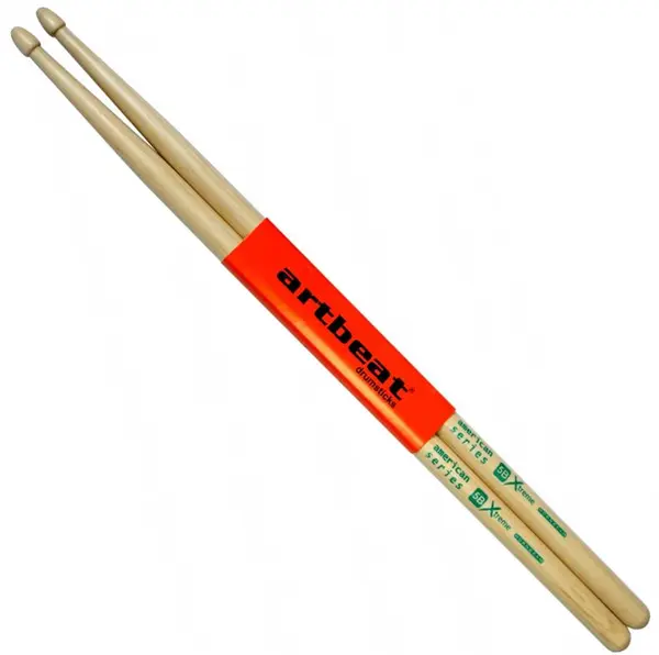 Bețe pentru tobe Artbeat – Xtreme 5B ARX5BG, carpen, Natural