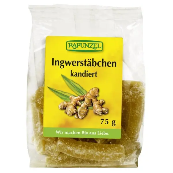 Betigase zaharate de ghimbir, eco - 75 g