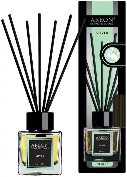 Bețișoare parfumate Areon Lux - Silver, 50 ml