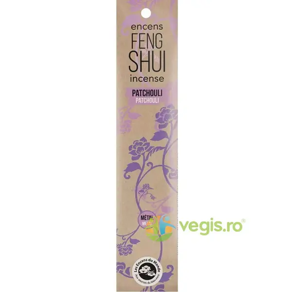 Betisoare Parfumate cu Patchouli Element Metal Feng Shui 20buc