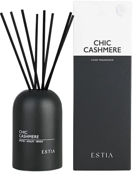 Bețișoare parfumate Estia - Chic Cashmere, 150 ml