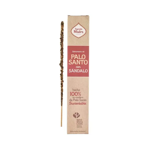 Bețișoare parfumate Palo Santo Sandalwood 23 cm - Sagrada Madre